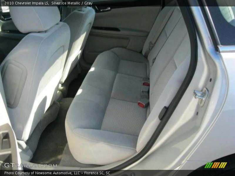Silver Ice Metallic / Gray 2010 Chevrolet Impala LS