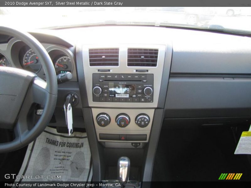 Silver Steel Metallic / Dark Slate Gray 2010 Dodge Avenger SXT