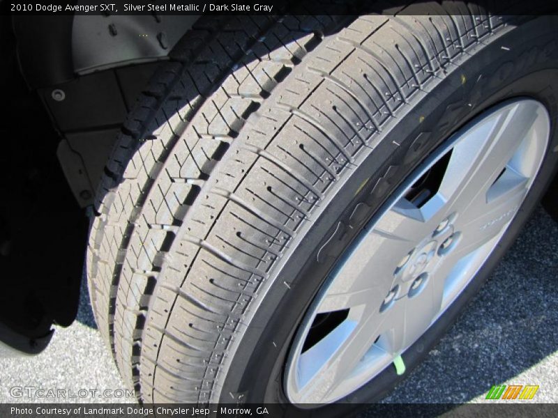 Silver Steel Metallic / Dark Slate Gray 2010 Dodge Avenger SXT