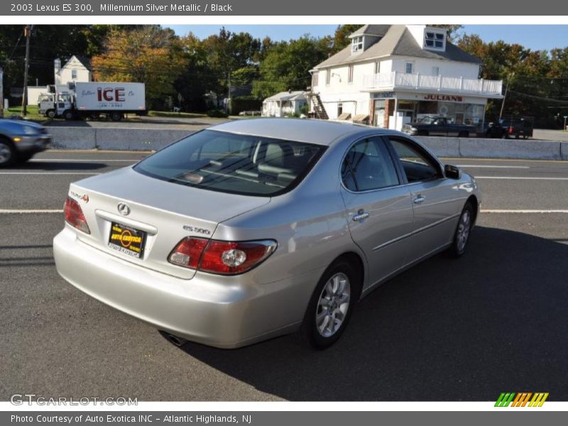 Millennium Silver Metallic / Black 2003 Lexus ES 300