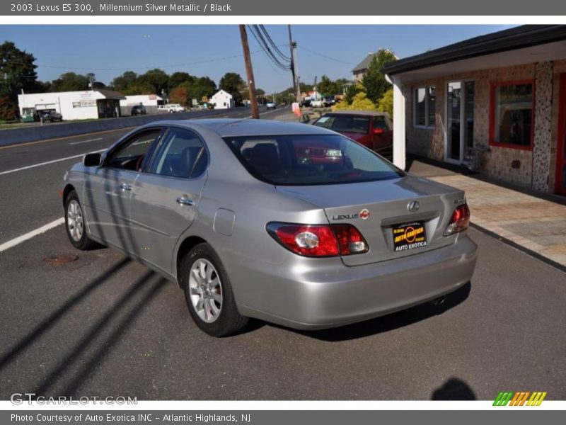 Millennium Silver Metallic / Black 2003 Lexus ES 300