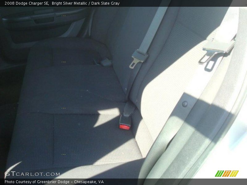 Bright Silver Metallic / Dark Slate Gray 2008 Dodge Charger SE