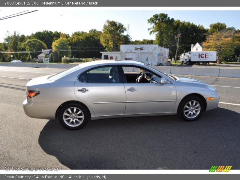 Millennium Silver Metallic / Black 2003 Lexus ES 300