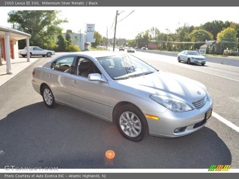 Millennium Silver Metallic / Black 2003 Lexus ES 300