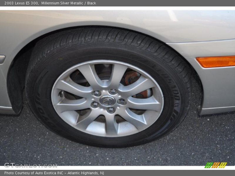 Millennium Silver Metallic / Black 2003 Lexus ES 300
