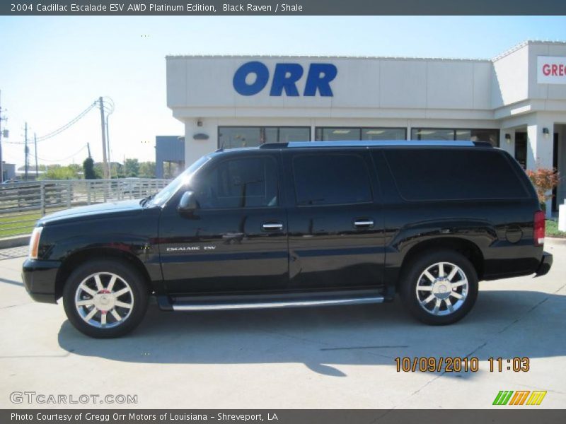  2004 Escalade ESV AWD Platinum Edition Black Raven