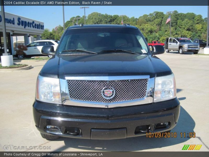 Black Raven / Shale 2004 Cadillac Escalade ESV AWD Platinum Edition