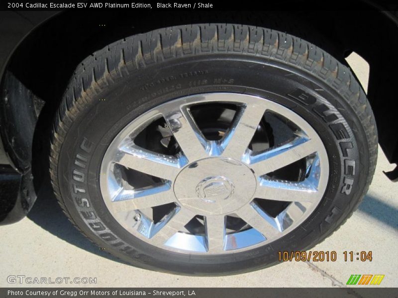  2004 Escalade ESV AWD Platinum Edition Wheel