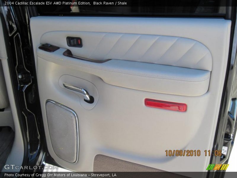  2004 Escalade ESV AWD Platinum Edition Shale Interior