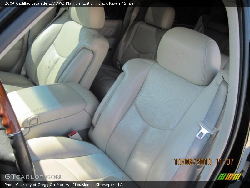  2004 Escalade ESV AWD Platinum Edition Shale Interior