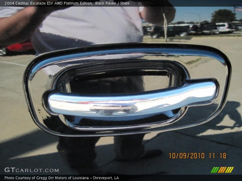 Black Raven / Shale 2004 Cadillac Escalade ESV AWD Platinum Edition