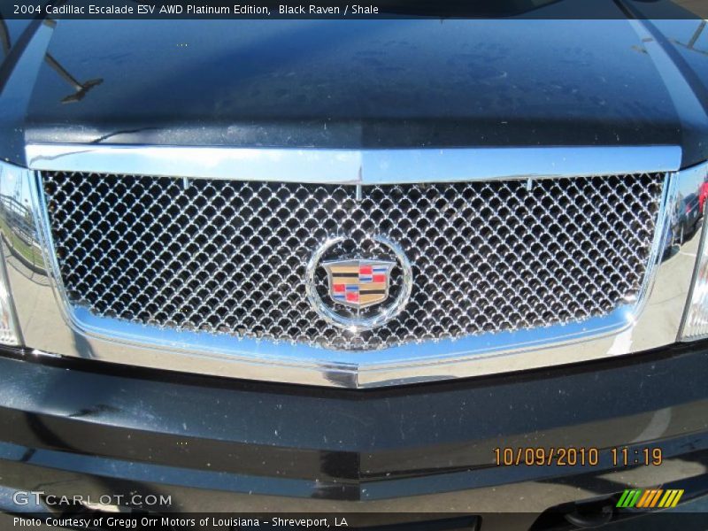 Black Raven / Shale 2004 Cadillac Escalade ESV AWD Platinum Edition