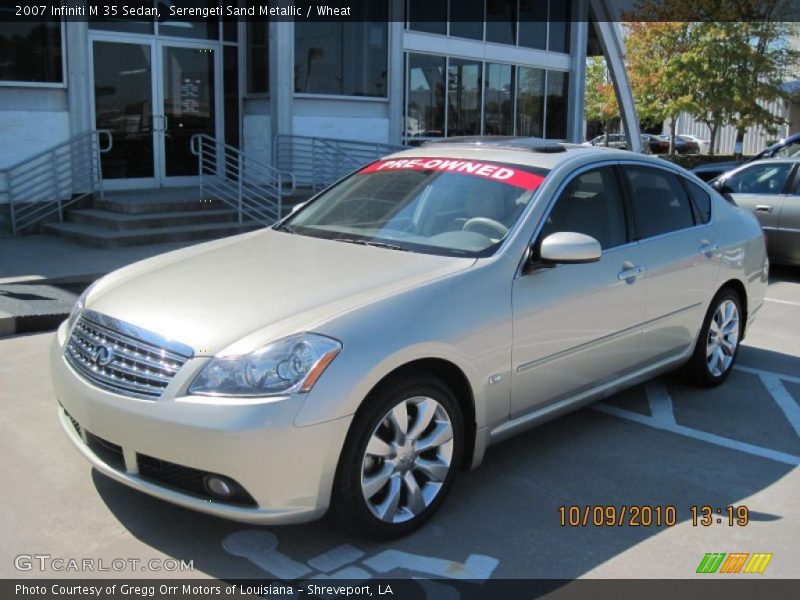Serengeti Sand Metallic / Wheat 2007 Infiniti M 35 Sedan