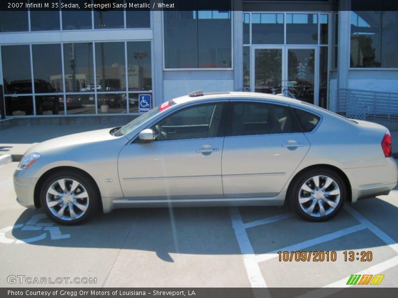 Serengeti Sand Metallic / Wheat 2007 Infiniti M 35 Sedan