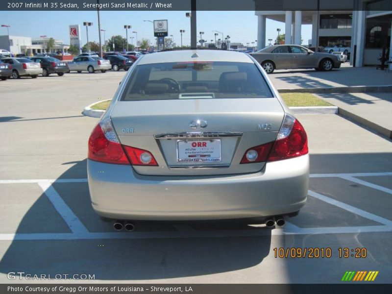 Serengeti Sand Metallic / Wheat 2007 Infiniti M 35 Sedan