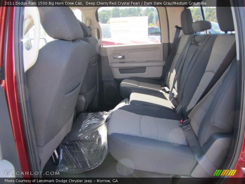 Deep Cherry Red Crystal Pearl / Dark Slate Gray/Medium Graystone 2011 Dodge Ram 1500 Big Horn Crew Cab