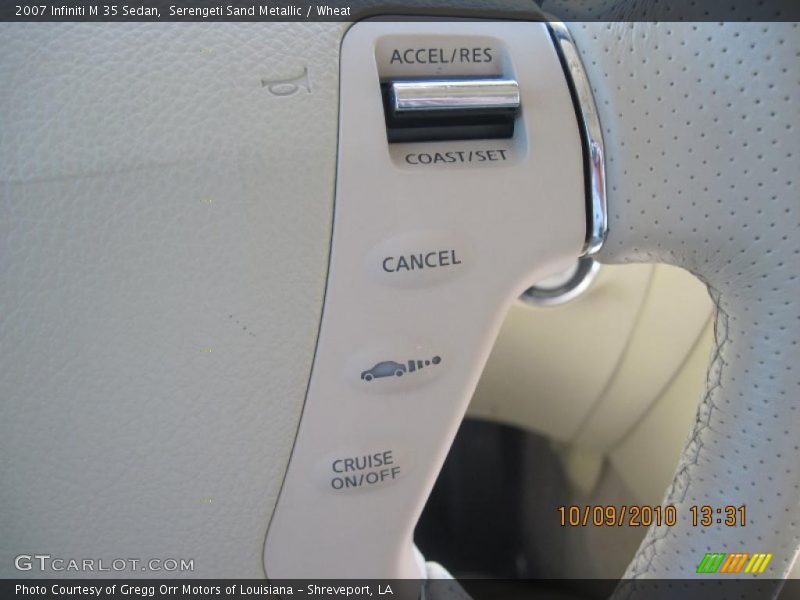  2007 M 35 Sedan Steering Wheel