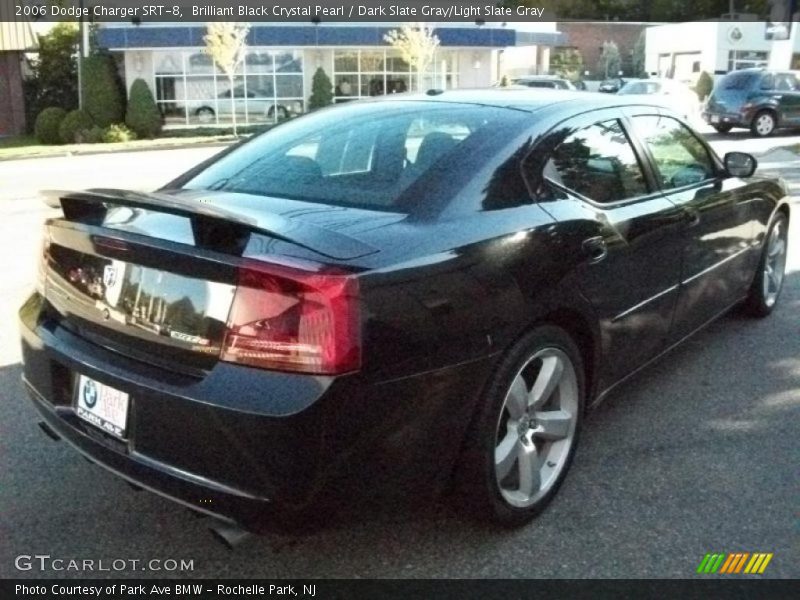 Brilliant Black Crystal Pearl / Dark Slate Gray/Light Slate Gray 2006 Dodge Charger SRT-8