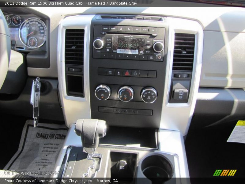 Flame Red / Dark Slate Gray 2011 Dodge Ram 1500 Big Horn Quad Cab