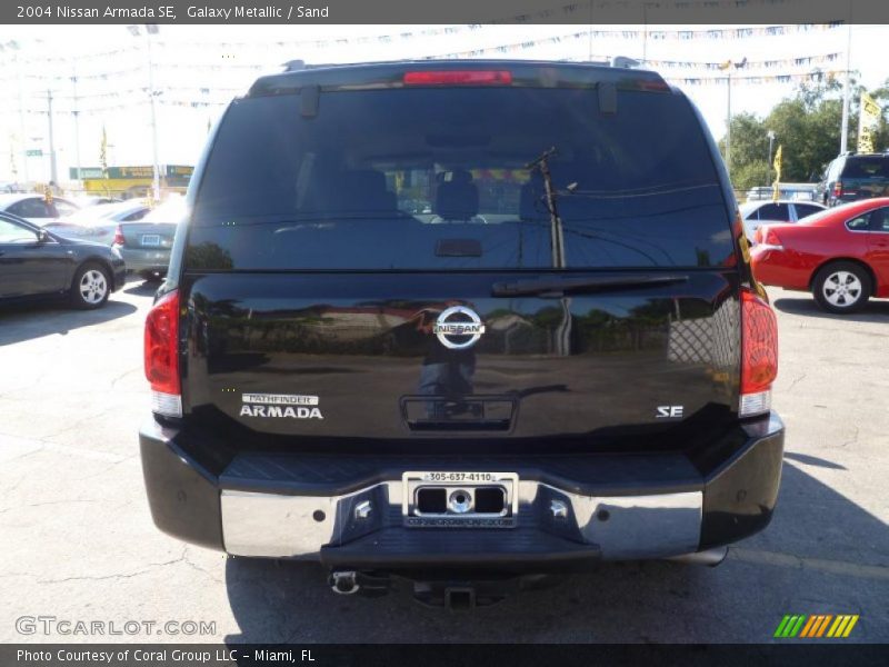 Galaxy Metallic / Sand 2004 Nissan Armada SE