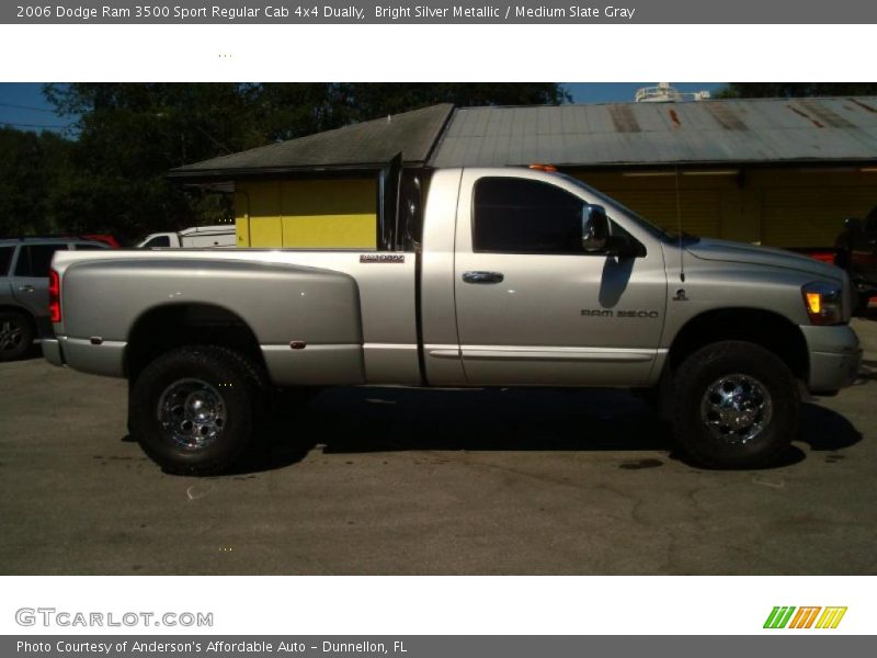 Bright Silver Metallic / Medium Slate Gray 2006 Dodge Ram 3500 Sport Regular Cab 4x4 Dually