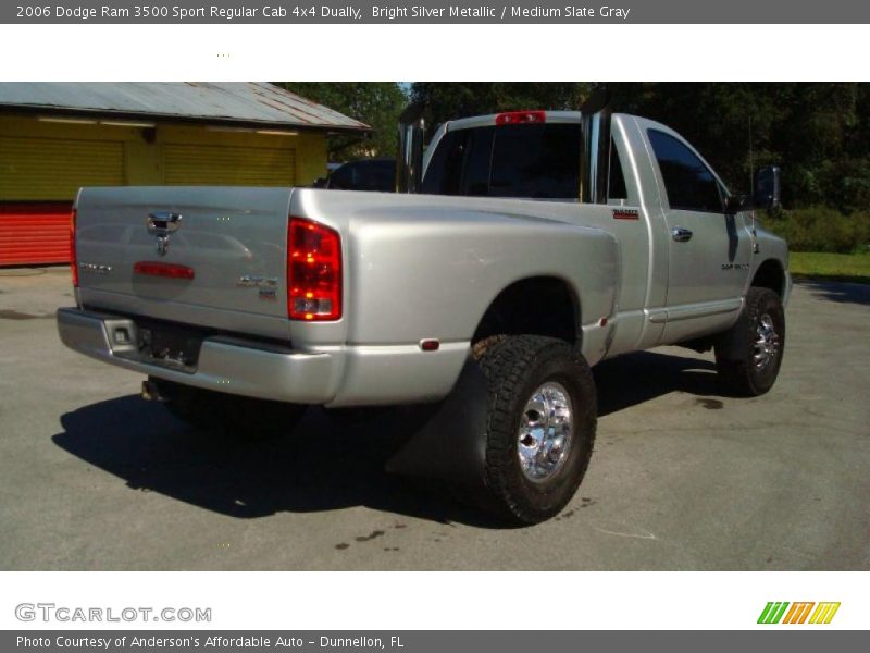 Bright Silver Metallic / Medium Slate Gray 2006 Dodge Ram 3500 Sport Regular Cab 4x4 Dually