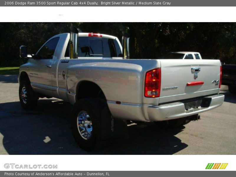 Bright Silver Metallic / Medium Slate Gray 2006 Dodge Ram 3500 Sport Regular Cab 4x4 Dually