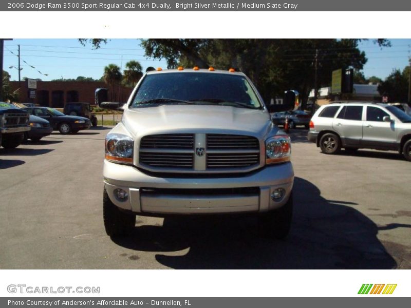 Bright Silver Metallic / Medium Slate Gray 2006 Dodge Ram 3500 Sport Regular Cab 4x4 Dually