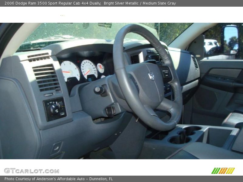 Bright Silver Metallic / Medium Slate Gray 2006 Dodge Ram 3500 Sport Regular Cab 4x4 Dually