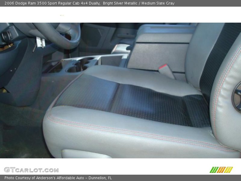 Bright Silver Metallic / Medium Slate Gray 2006 Dodge Ram 3500 Sport Regular Cab 4x4 Dually