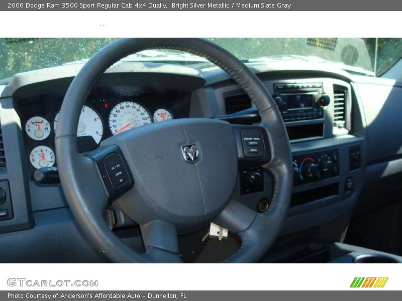 Bright Silver Metallic / Medium Slate Gray 2006 Dodge Ram 3500 Sport Regular Cab 4x4 Dually