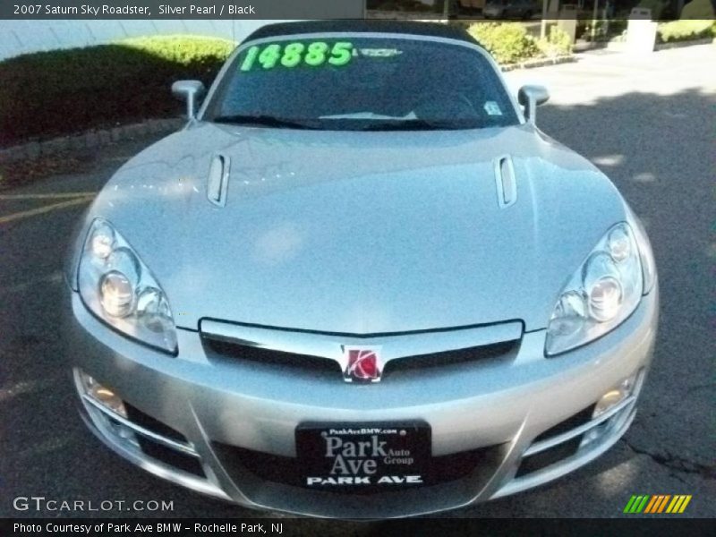 Silver Pearl / Black 2007 Saturn Sky Roadster