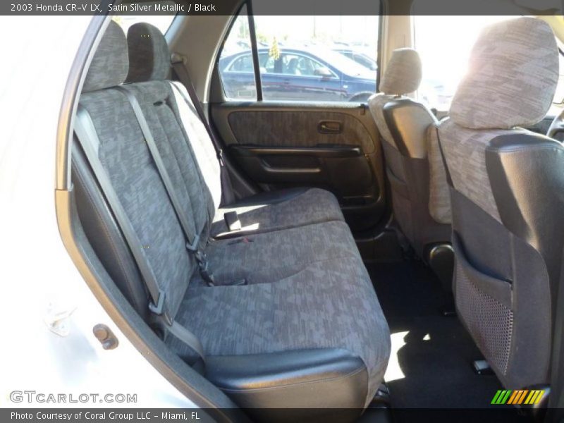 Satin Silver Metallic / Black 2003 Honda CR-V LX