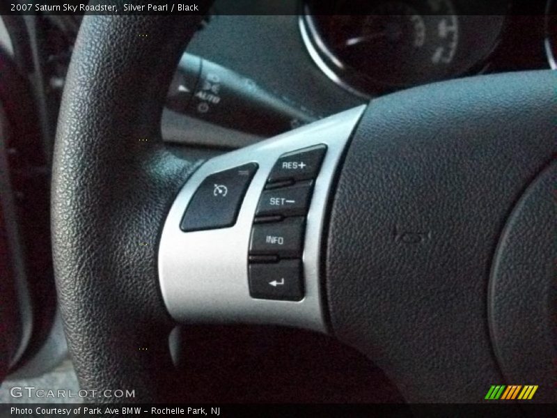Silver Pearl / Black 2007 Saturn Sky Roadster