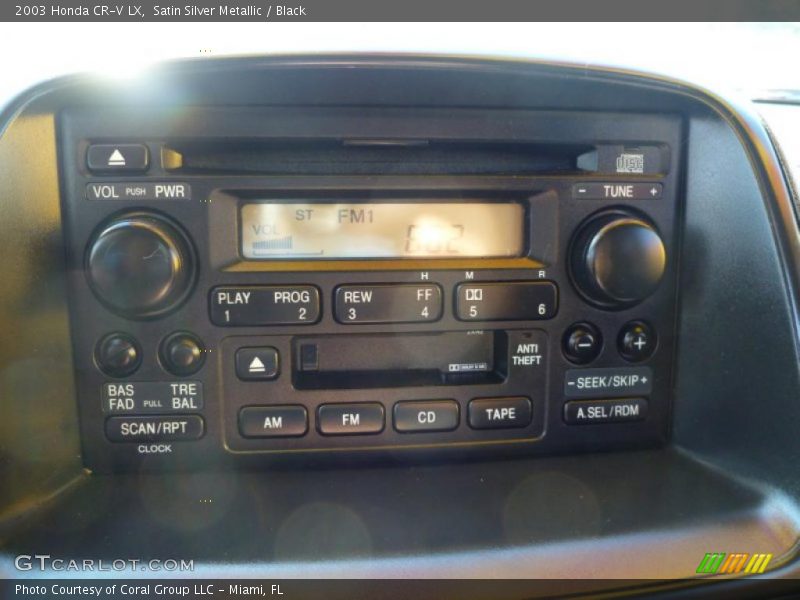 Satin Silver Metallic / Black 2003 Honda CR-V LX
