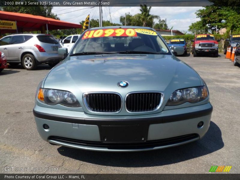 Grey Green Metallic / Sand 2003 BMW 3 Series 325i Sedan