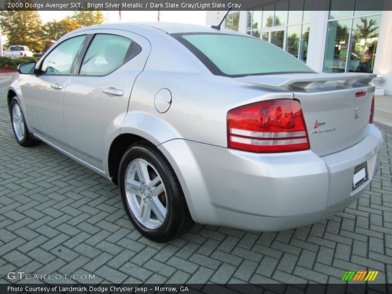 Bright Silver Metallic / Dark Slate Gray/Light Slate Gray 2008 Dodge Avenger SXT