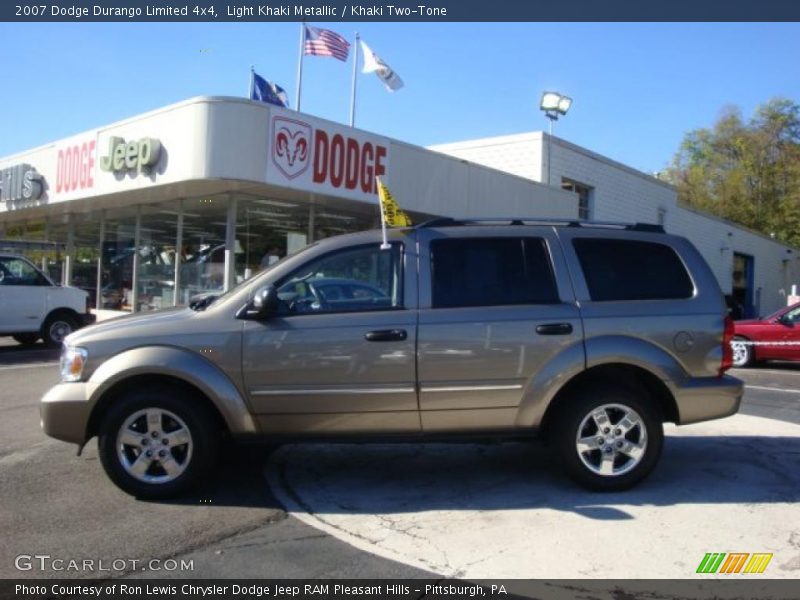 Light Khaki Metallic / Khaki Two-Tone 2007 Dodge Durango Limited 4x4