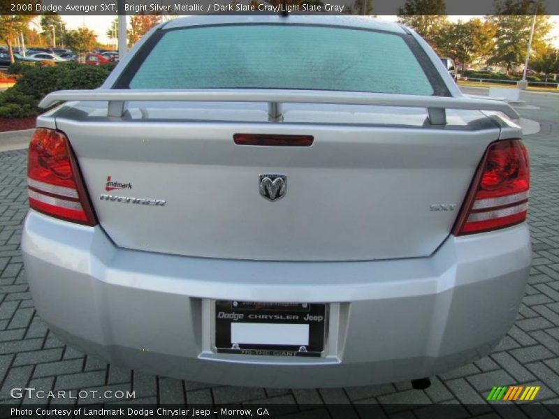 Bright Silver Metallic / Dark Slate Gray/Light Slate Gray 2008 Dodge Avenger SXT