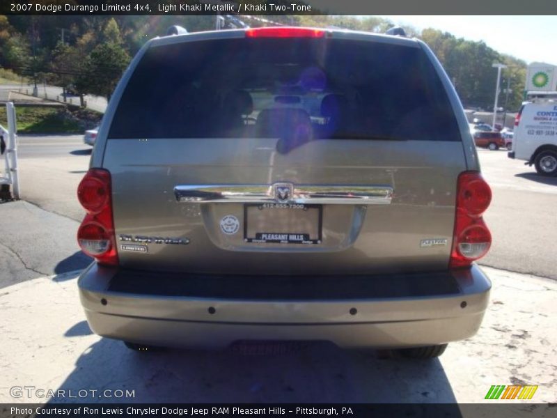 Light Khaki Metallic / Khaki Two-Tone 2007 Dodge Durango Limited 4x4