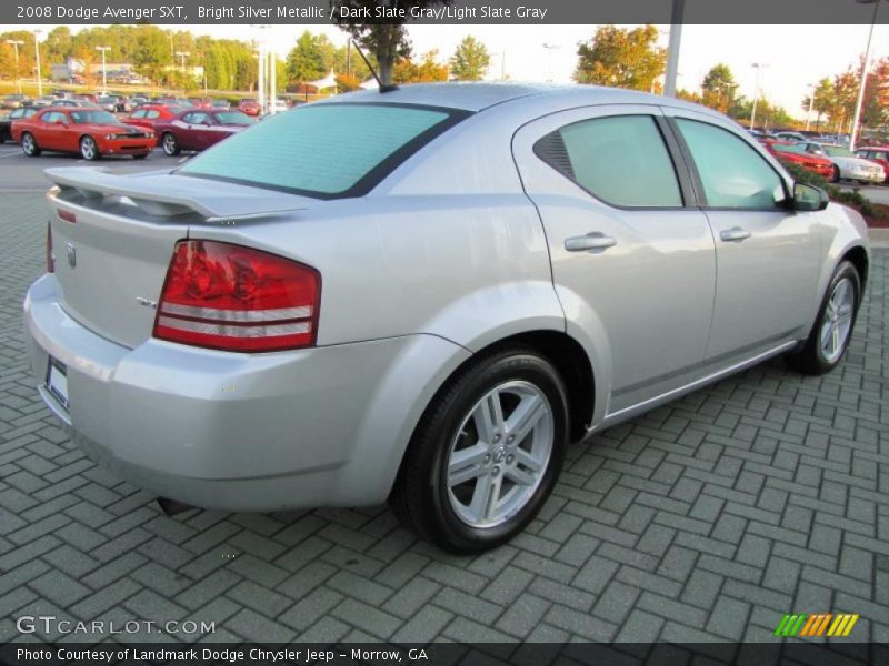 Bright Silver Metallic / Dark Slate Gray/Light Slate Gray 2008 Dodge Avenger SXT