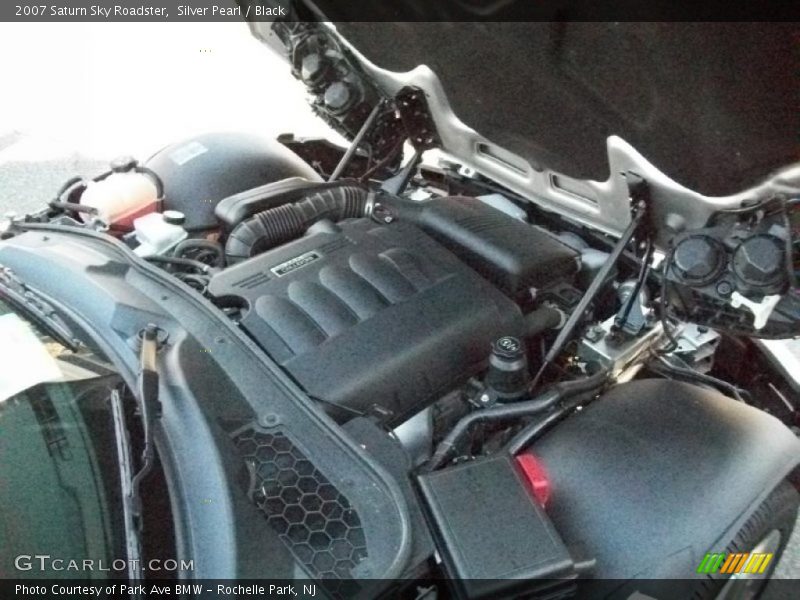 Silver Pearl / Black 2007 Saturn Sky Roadster