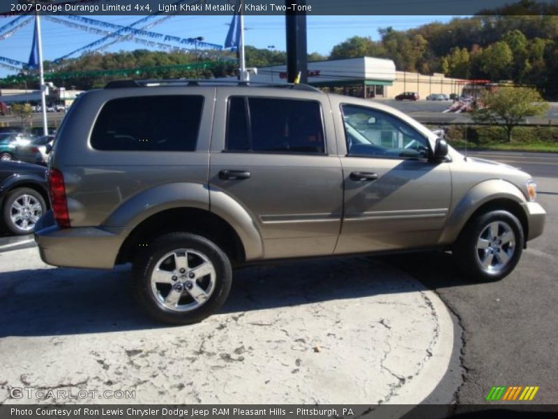 Light Khaki Metallic / Khaki Two-Tone 2007 Dodge Durango Limited 4x4