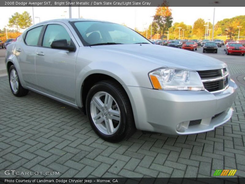 Bright Silver Metallic / Dark Slate Gray/Light Slate Gray 2008 Dodge Avenger SXT