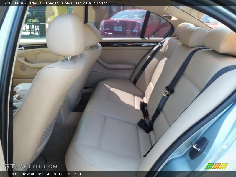 Grey Green Metallic / Sand 2003 BMW 3 Series 325i Sedan