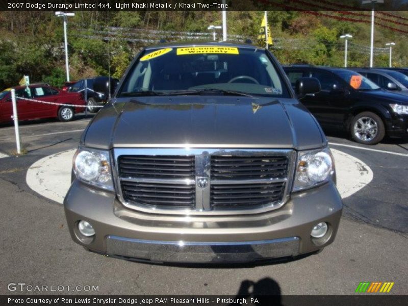 Light Khaki Metallic / Khaki Two-Tone 2007 Dodge Durango Limited 4x4