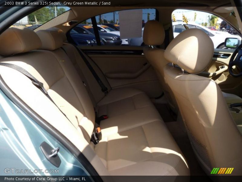 Grey Green Metallic / Sand 2003 BMW 3 Series 325i Sedan