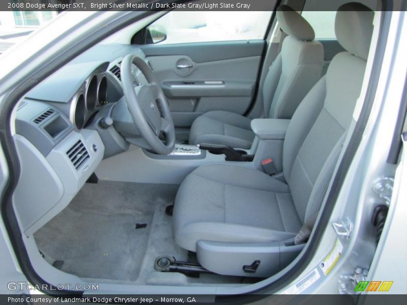 Bright Silver Metallic / Dark Slate Gray/Light Slate Gray 2008 Dodge Avenger SXT
