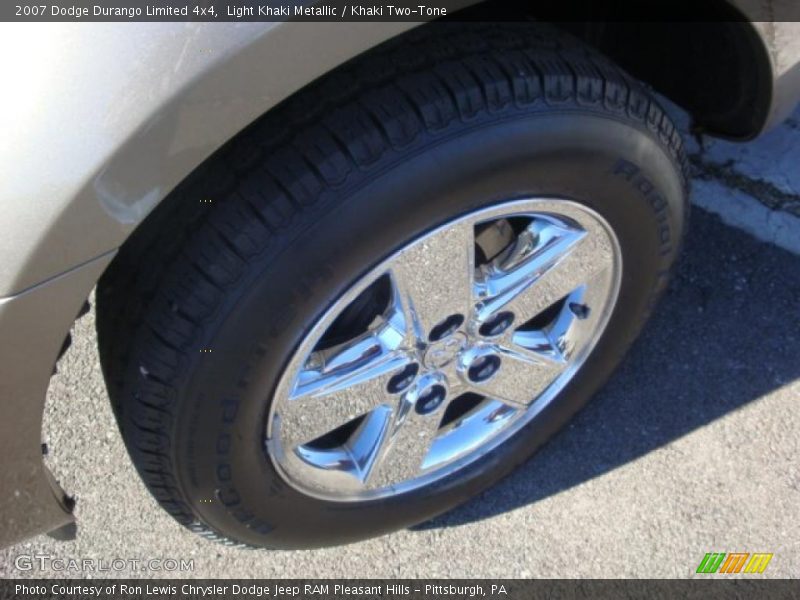 Light Khaki Metallic / Khaki Two-Tone 2007 Dodge Durango Limited 4x4