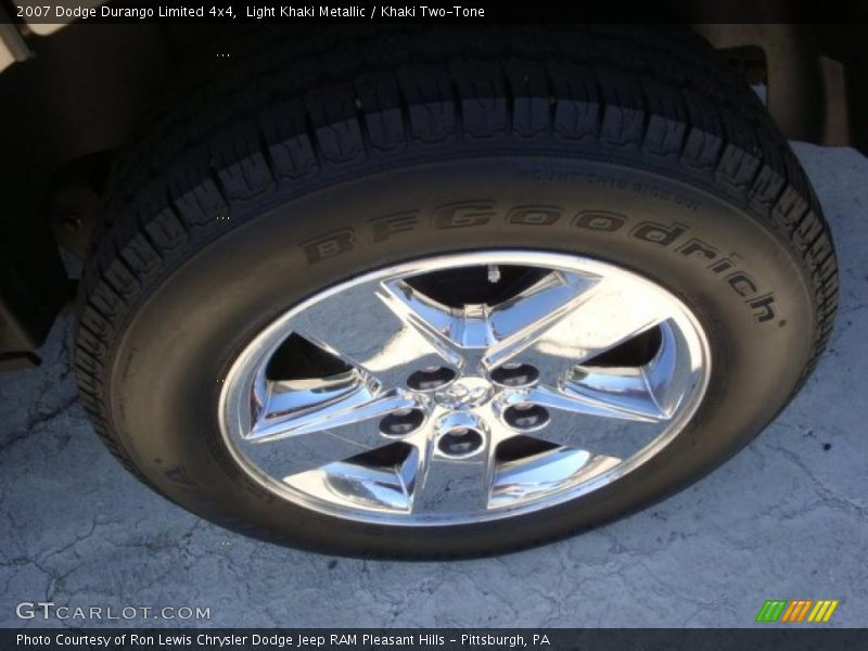 Light Khaki Metallic / Khaki Two-Tone 2007 Dodge Durango Limited 4x4
